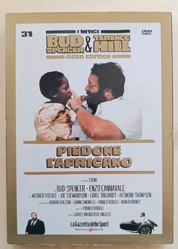 Dvd piedone africano serie - -, l'africano