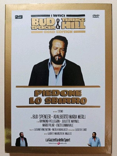 Dvd piedone sbirro - lo,