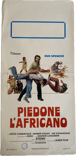 Locandina cinema piedone - locandina, cinema: