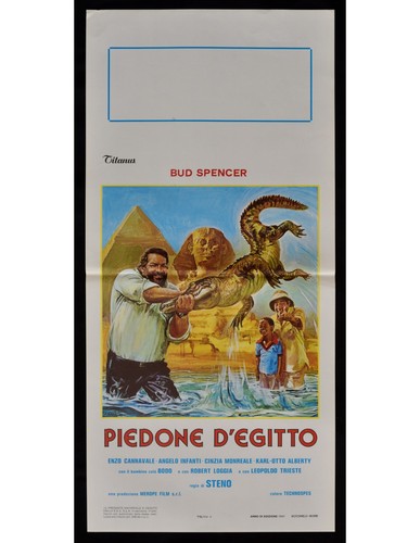 Locandina piedone egitto bud - piedone,