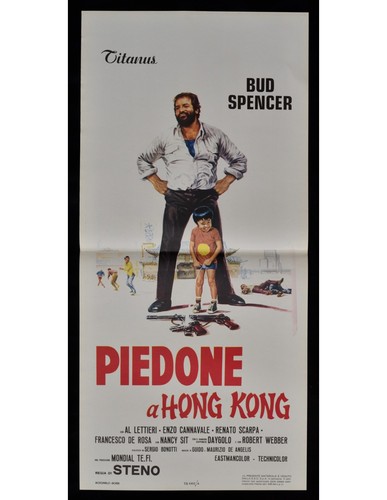 Locandina piedone hong kong - locandina,