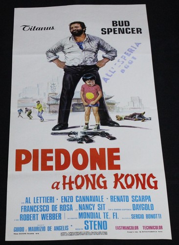 Locandina piedone hong kong - piedone,