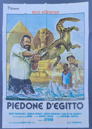 Manifesto poster piedone - poster, 4f